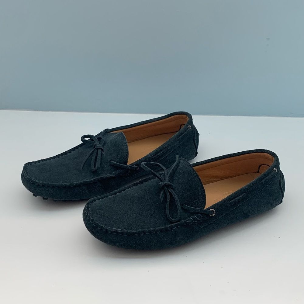 Men's Tod’s Blue Suede Loafers